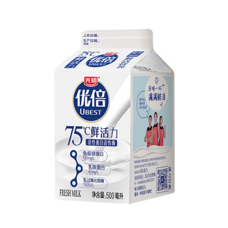 商品bright光明优倍牛奶500ml