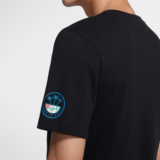 NIKE 耐克 DRI-FIT ''COAST 2 COAST'' 男子运动T恤 CQ7256-010 黑色 XL