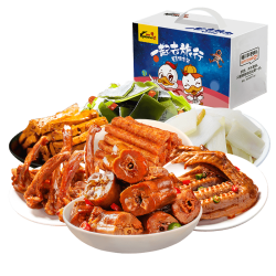 KINGWUU 精武 鸭脖零食大礼包  500g
