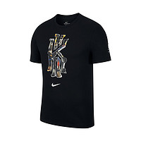 NIKE 耐克 DRI-FIT KYRIE 男子运动T恤 AT1208-010 黑色 S