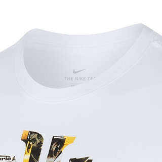 NIKE 耐克 DRI-FIT KYRIE 男子运动T恤 AT1208-100 白色 XXL