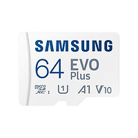 SAMSUNG 三星 MB-MC64KA Evo Plus MicroSD存储卡 64GB