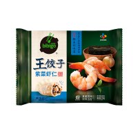 bibigo 必品阁 紫菜虾仁王饺子 350g