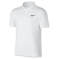 NIKE 耐克 COURT DRI-FIT 男子运动T恤 830850-103 白色 M