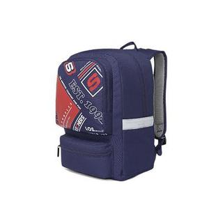 SKECHERS 斯凯奇 L121K086 儿童书包 红蓝满版印 18L