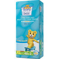 Teddy Bear 泰迪熊 呼吸特薄系列 婴儿纸尿裤 XL48+2片