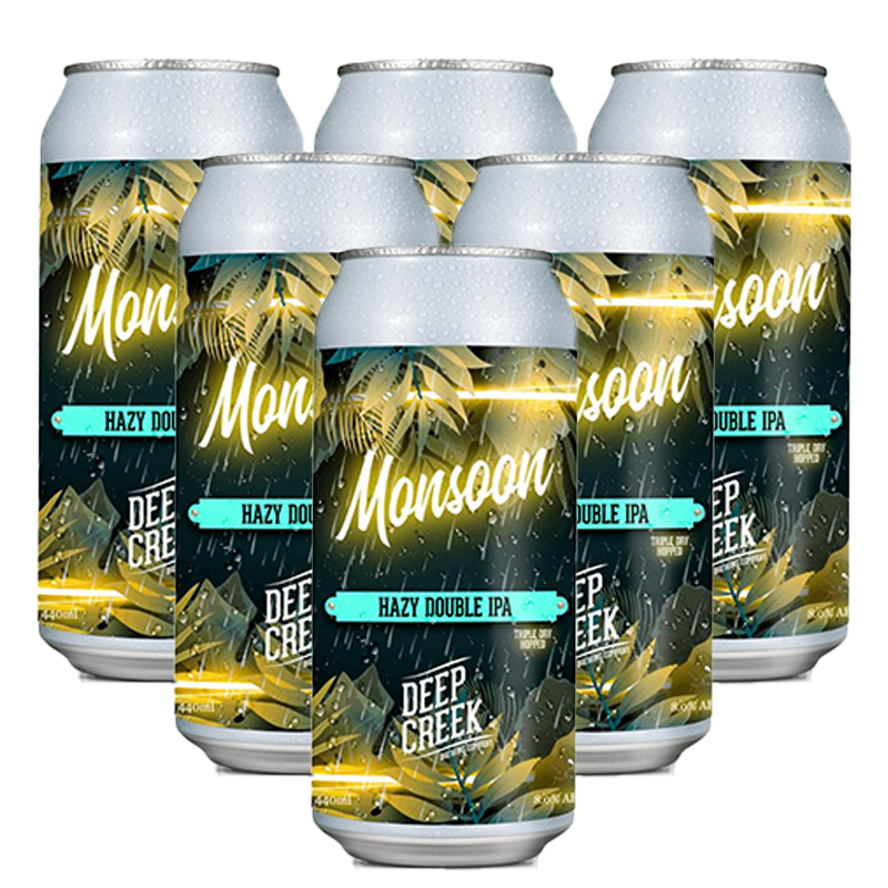 deep creek 季风三倍干投双倍浑浊ipa 440ml*6罐