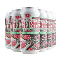 DEEP CREEK 深溪 艺妓浑浊IPA啤酒 440ml*6听