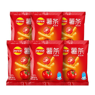 Lay‘s 乐事 马铃薯条 番茄味 18g*6袋