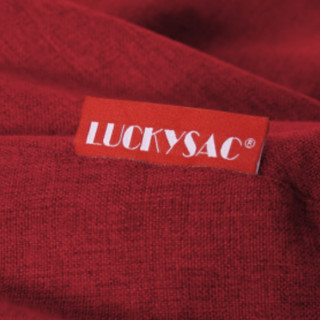 LUCKYSAC 豆袋懒人沙发 富贵红