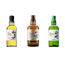 SUNTORY 三得利 山崎700ml+白州 700ml+知多700ml