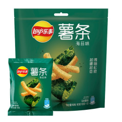 乐事 薯条 海苔味18g*5包