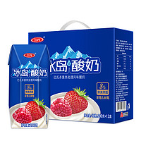 SANYUAN 三元 冰岛式酸奶 草莓树莓味 200g*12盒