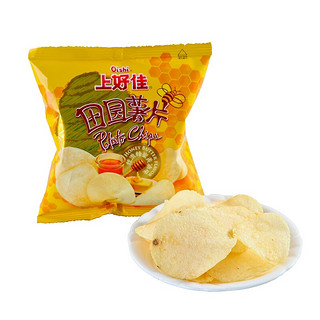 Oishi 上好佳 田园薯片 丝滑蜂蜜黄油味 16g*25袋