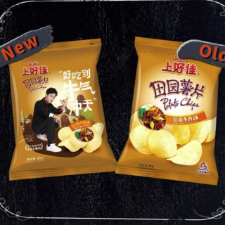 Oishi 上好佳 田园薯片 红烧牛肉味 80g