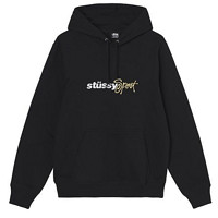 Stüssy 男士连帽卫衣 118445XH 黑色 S