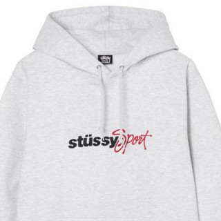 Stüssy 男士连帽卫衣 118445XH 花灰色 L