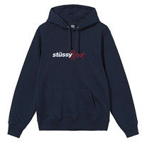 Stüssy 男士连帽卫衣 118445XH 深蓝色 XL