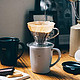 HARIO V60滤杯保温杯套装 灰色 VDSM-2424-GR