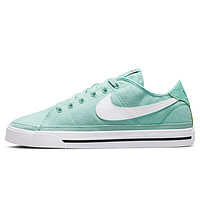 NIKE 耐克 女子 板鞋 经典 百搭 COURT LEGACY CANVAS 休闲鞋 CZ0294-300浅雨露绿色