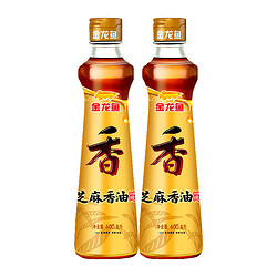 金龙鱼 包邮金龙鱼纯芝麻油400ml*2瓶调味凉拌菜凉菜火锅纯正调味油