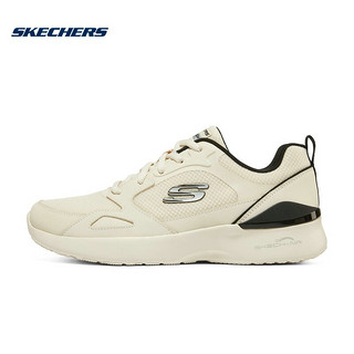 Skechers斯凯奇2021年秋季女子时尚跳色绑带运动鞋舒适跑鞋 149663 149663-NTBK 自然色/黑色 35.5