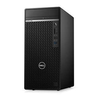 DELL 戴尔 OptiPlex 7090 MT 十代酷睿版 23.8英寸 商务台式机 黑色 (酷睿i9-10900、 核芯显卡、64GB、512GB SSD+2TB HDD、风冷、升降旋转)