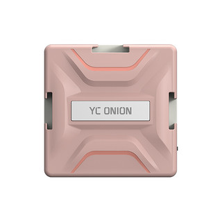 洋葱工厂 YC onion布朗尼LED摄影摄像RGB补光灯人像便携小灯vlog特效灯抖音灯影视染色灯 粉色 冷暖灯