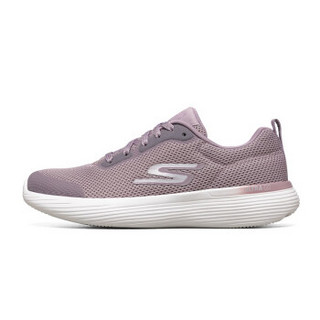 Skechers斯凯奇2021年秋季女士网布透气轻质运动鞋缓震跑步鞋128000 茱萸粉/MVE 36