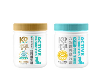 K9 SUPER HEALTH 凯久 狗狗专用 肠胃调理除口臭活性益生菌 180g