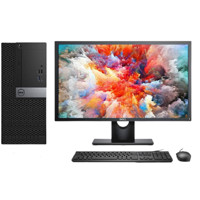 DELL 戴尔 OptiPlex 7090MT 27英寸 商务台式机 黑色 (酷睿i9-10900、P2200 5G、16GB、256GB SSD+1TB HDD、风冷)