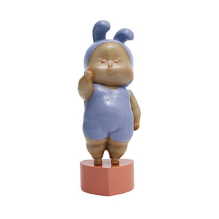 XQ 稀奇 瞿广慈《baby赞》迷你版 14×5×6.5cm 摆件艺术衍生品雕塑