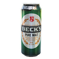 Beck's 贝克 BECK’S）醇麦啤酒500ml*12听整箱装