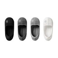 Bananain 蕉内 男士棉质船袜套装 4P-BS500E-wZtx 4双装(钨黑+铂深花灰+银浅花灰+钛白)