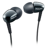 PHILIPS 飞利浦 SHE3900BK 入耳式降噪有线耳机 黑色 3.5mm