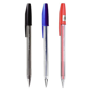 uni 三菱铅笔 SA-S 拔帽式圆珠笔 蓝色 0.7mm 10支装