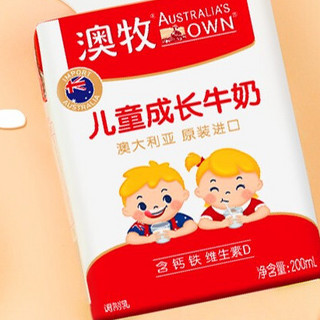 Australia's Own 澳牧 儿童成长牛奶 200ml*6盒