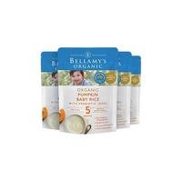 BELLAMY'S 贝拉米 有机米粉 澳版 2段 南瓜味 125g*4袋