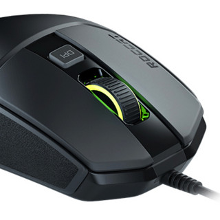 ROCCAT 冰豹 KAIN 100 有线鼠标 8500DPI RGB 黑色