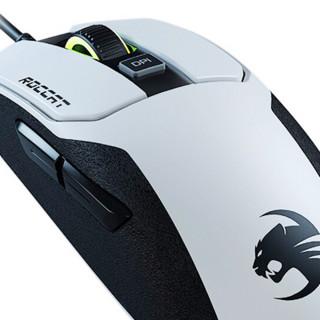 ROCCAT 冰豹 KAIN 102 有线鼠标 8500DPI RGB 熊猫白