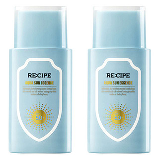 RE:CIPE 玥之秘 水盈防晒精华乳 SPF50+ PA++ 50ml*2