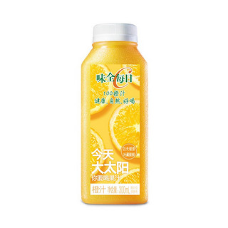 WEICHUAN 味全 每日C 100%橙汁 300ml*4瓶