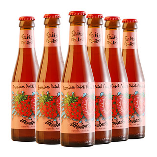 比利时富奇猴果味精酿啤酒草莓椰子百香果覆盆子女士果味酒6瓶装