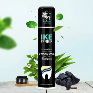 IKEFERRIE 艾克弗瑞 活性炭牙膏 100g