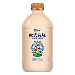 MENGNIU 蒙牛 欧式炭烧  原味酸奶  1kg