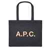 A.P.C. SHOPPING DIANE LOGO 男女款单肩包 WOAML-M61443 海军蓝