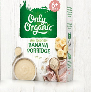 Only Organic 有机米粉 新西兰版 3段 香蕉味 200g