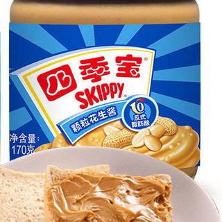 SKIPPY 四季宝 颗粒花生酱 170g