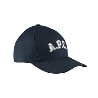 A.P.C. EDEN COLLEGE 男女款棒球帽 COCPR-M24086 深蓝色 56