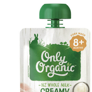 Only Organic 有机果泥 新西兰版 2段 奶油大米布丁味 120g